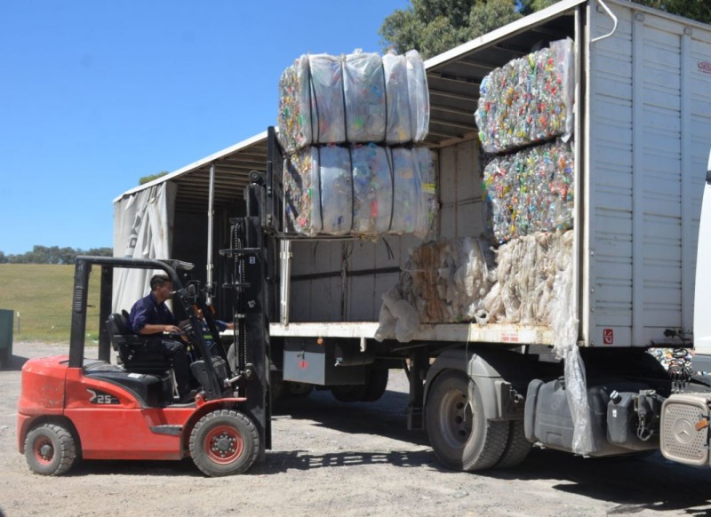 Procesaron 35 mil kilos de reciclables en la planta local